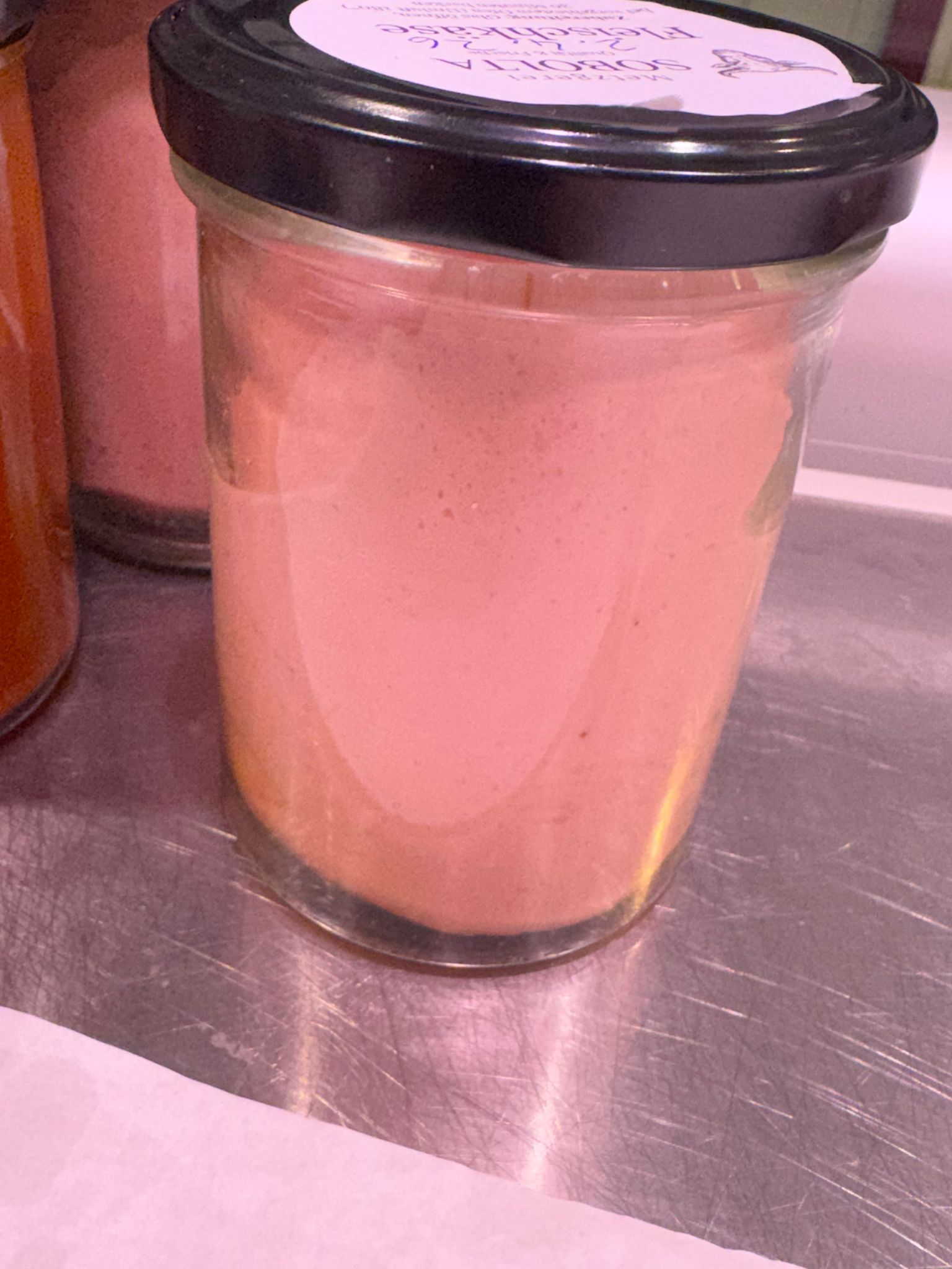 Fleischkaese im Glas